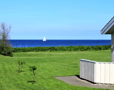 Holiday house beautiful view sailing boat