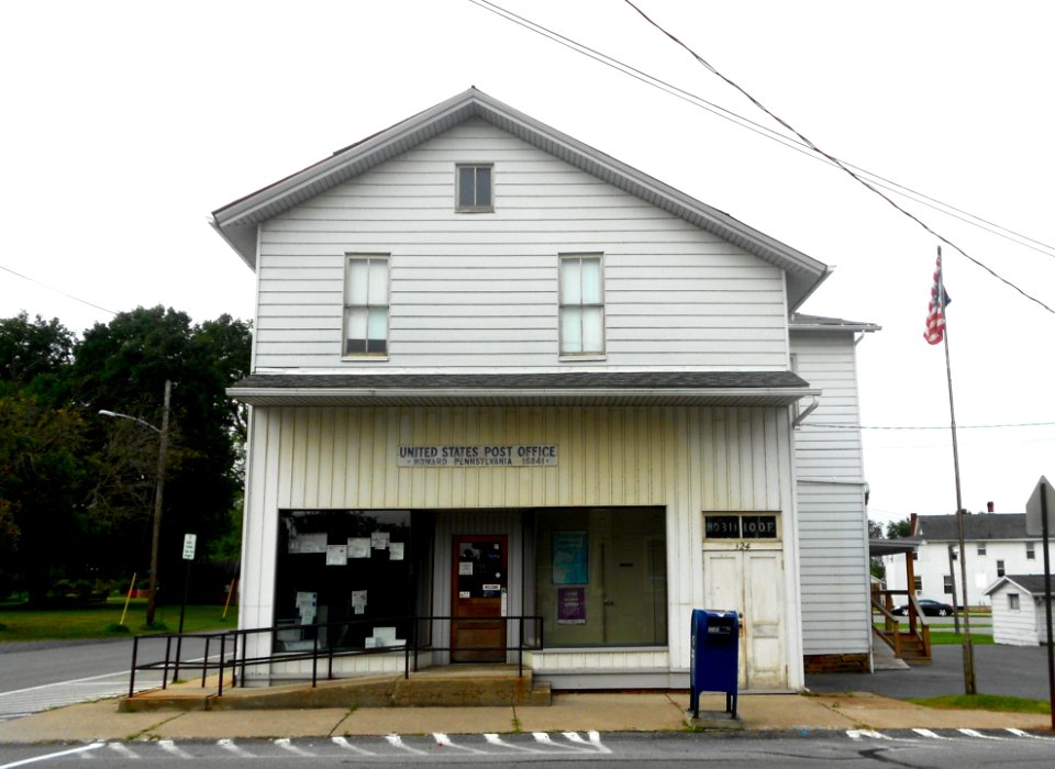 USPO Howard PA 16841 & IOOF
