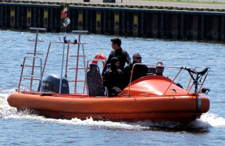 Ustka, ratownicy Morskiej Stacji Brzegowej