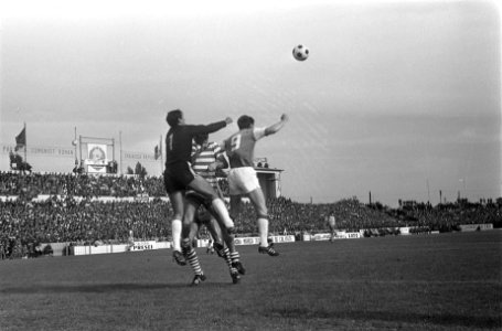 UT Arad tegen Feijenoord 0-0 in Europa Cup in Roemenie, Bestanddeelnr 923-8878