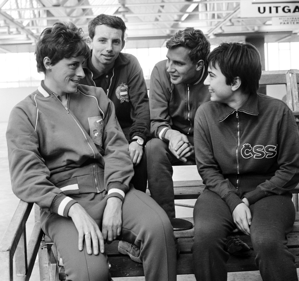Ursula Stulemeijer, János Faházi, Bert Onnes 1964