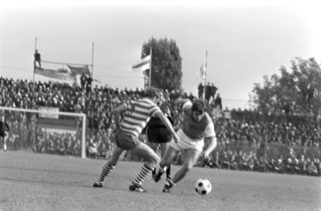 UT Arad tegen Feijenoord 0-0 in Europa Cup in Roemenie, Bestanddeelnr 923-8870