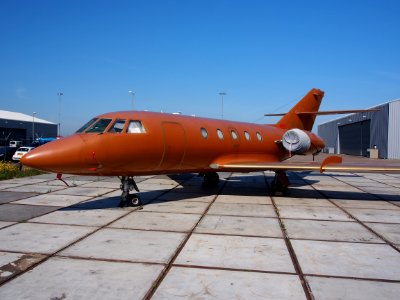 UR-SBS Dassault Falcon (Mystere) 20C-5 at Rotterdam The Hague Airport (RTM - EHRD), pic3