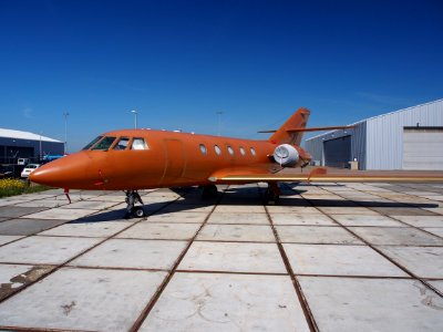 UR-SBS Dassault Falcon (Mystere) 20C-5 at Rotterdam The Hague Airport (RTM - EHRD), pic2