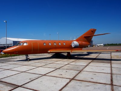 UR-SBS Dassault Falcon (Mystere) 20C-5 at Rotterdam The Hague Airport (RTM - EHRD), pic1
