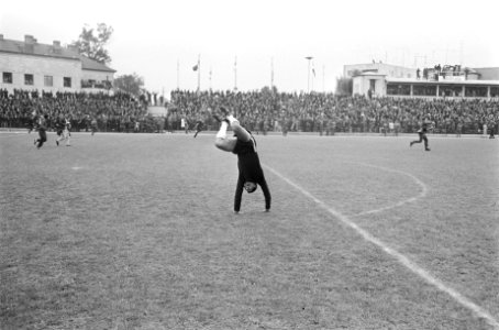UT Arad tegen Feijenoord 0-0 in Europa Cup in Roemenie keeper Gornea (UT) maakt , Bestanddeelnr 923-8864