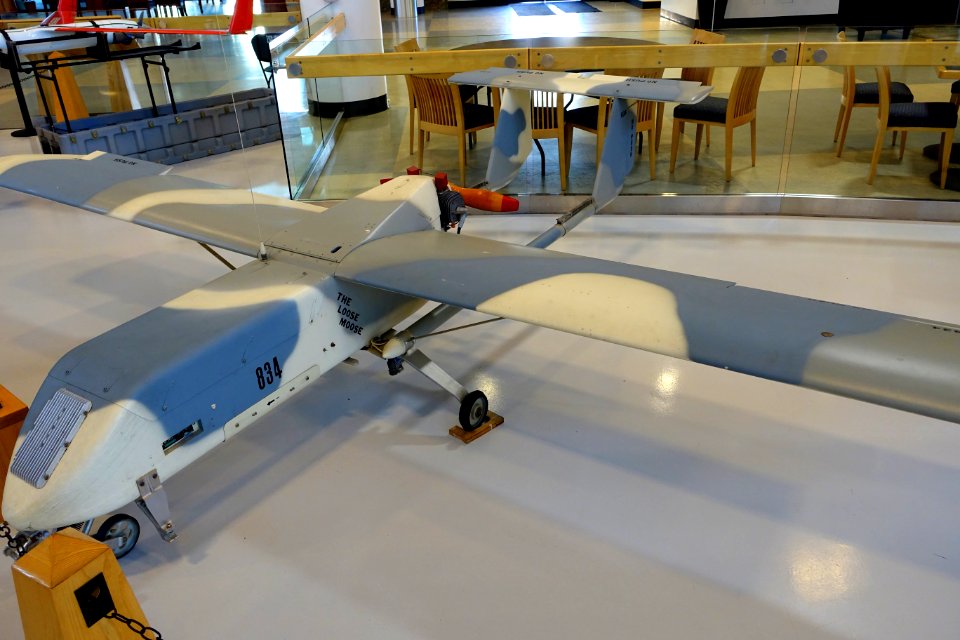 USMC Mastiff III UAV, Tadiran, 1975 - Evergreen Aviation & Space Museum - McMinnville, Oregon - DSC01103