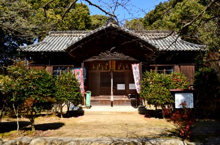 Ushimado Tenjinja, haiden