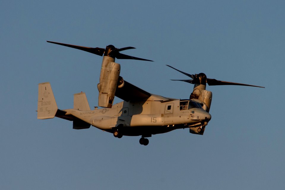 USMC CV-22 Approach Tinker