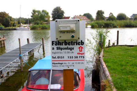 Usedom Fähre Kehle Rufanlage