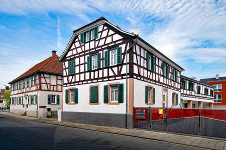 Germany historic center truss