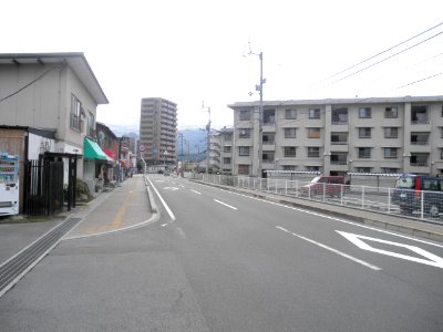 Ushibuchi Tooncity Ehimepref Ehimeprefectural road 209 Mikawa Matsuyama Line
