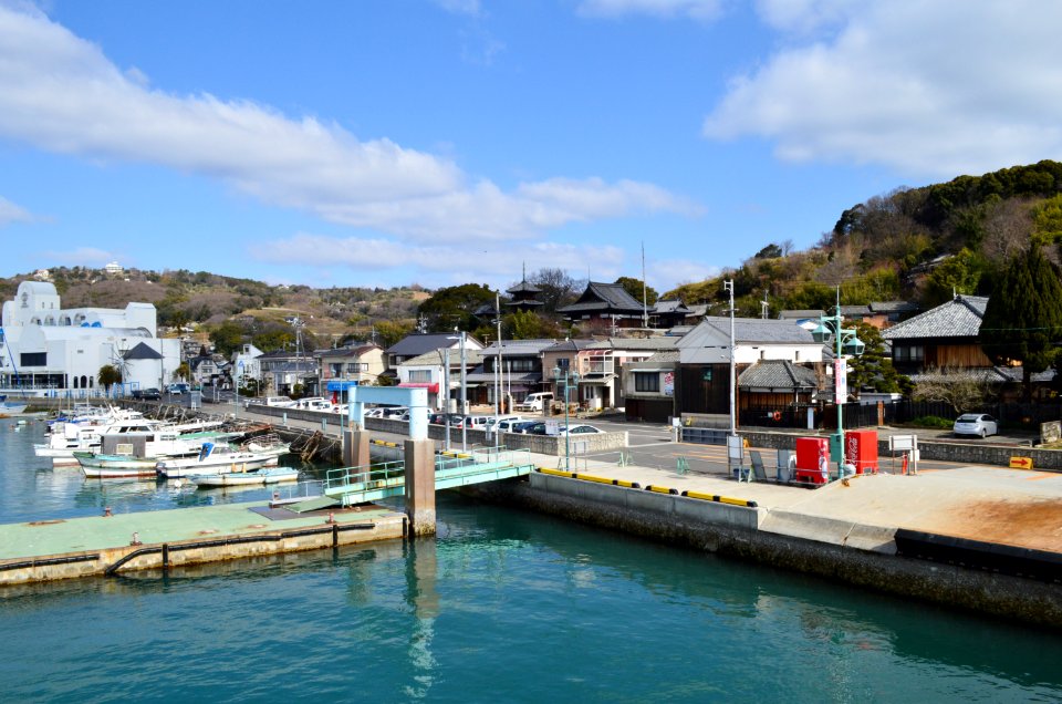 Ushimado Port of Maejima Ferry