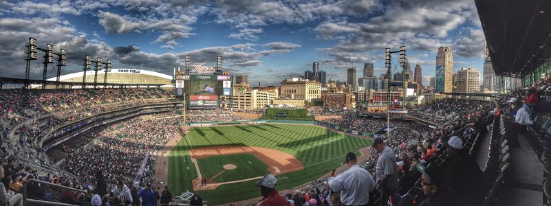 Detroit field game photo