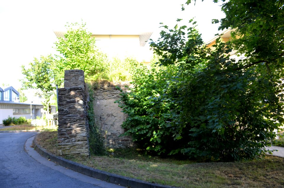 Usingen, Mozartstraße 5, Reste des Pavillions des Schlossgartens (1)