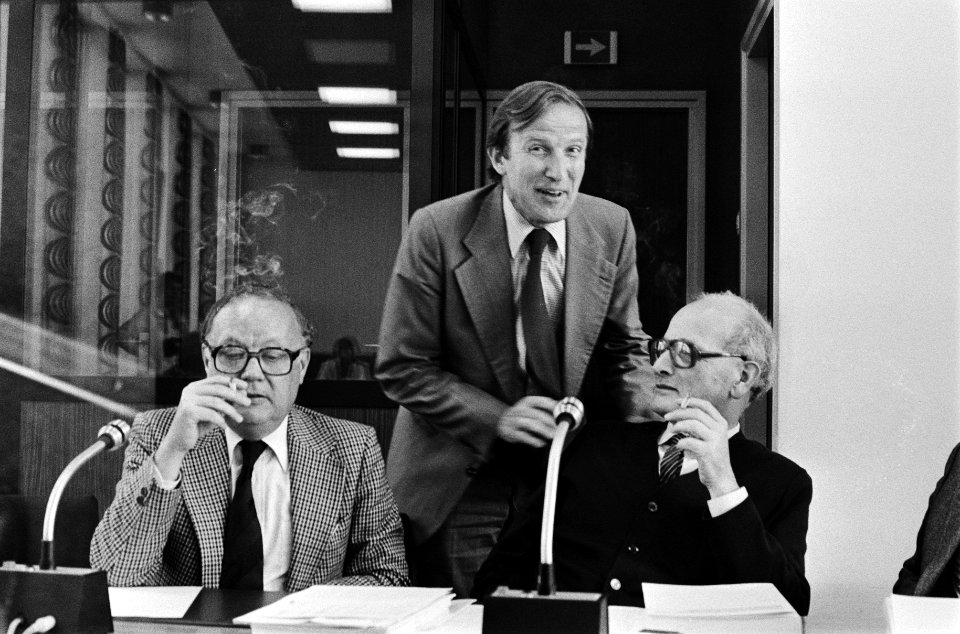 V.l.n.r. Tripels, Patijn en Wolff, Bestanddeelnr 930-3274