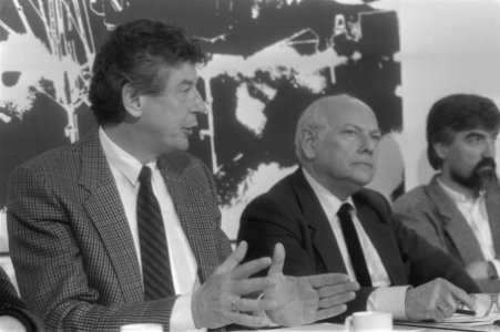 V.l.n.r. Kok, Den Uyl en Van den Berg, Bestanddeelnr 933-6188