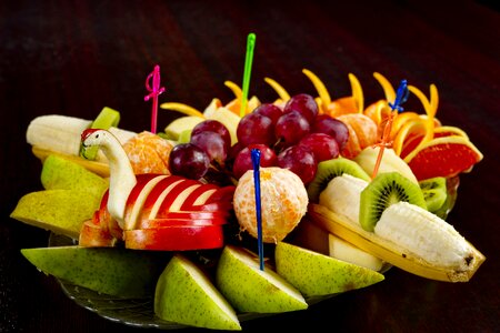 Dessert delicious grapes