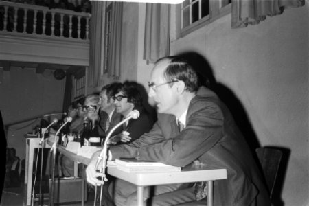 V.l.n.r. Visser, Van Thijn, Geertsema, Boersma, Van Tijn, Van der Stee, Drees j…, Bestanddeelnr 924-4780