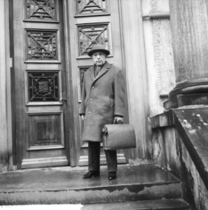 Utrecht Eerste dag behandeling Baarnse moordzaak mr F Pauwels, verdediger v…, Bestanddeelnr 914-9674