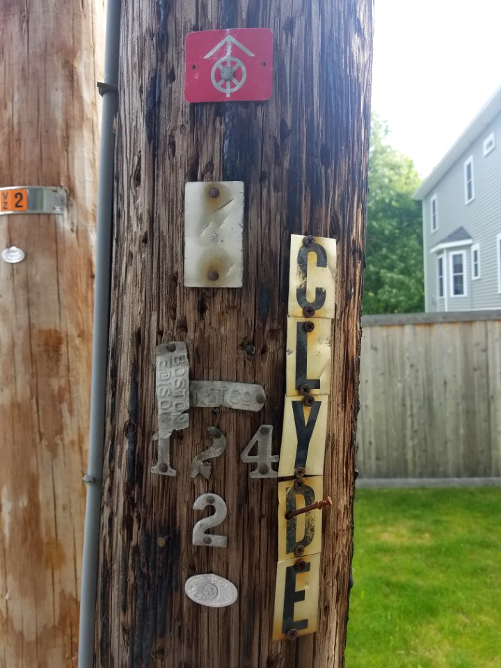 Utility pole - Arlington, MA - 20200606 084434