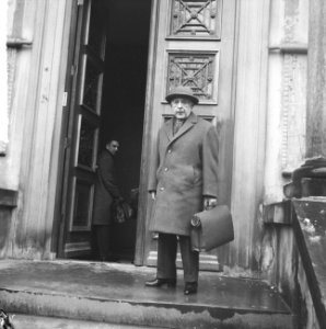 Utrecht Eerste dag behandeling Baarnse moordzaak mr F Pauwels, verdediger v…, Bestanddeelnr 914-9675