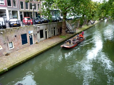 Utrecht Rijksmonument 356287 werfmuren, Oude Gracht (1)