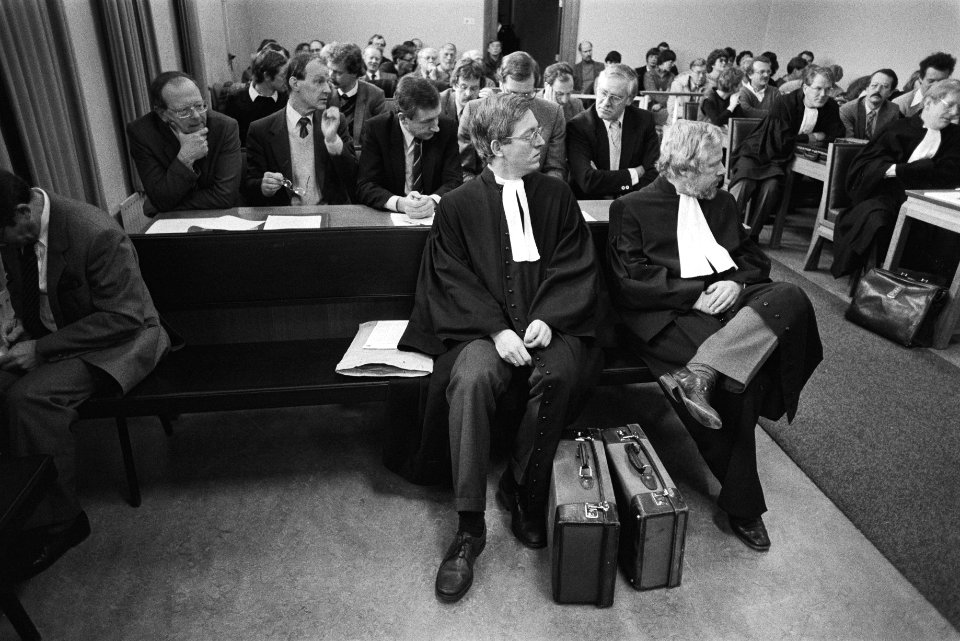Utrecht, kort geding subfaculteit tandheelkunde tegen minister Deetman met adv, Bestanddeelnr 932-8490