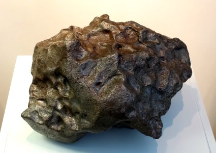 Unter-Mässing meteorite - Naturhistorisches Museum Nürnberg - Nuremberg, Germany - DSC04197