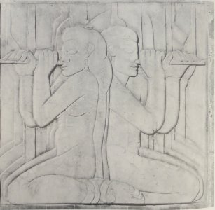 Untitled bas-relief by Marguerite Blasinghame, 1935, Ala Moana Beach Park