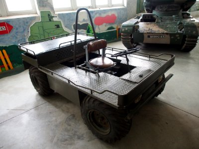 Unknown military vehicle in the Musée des Blindés, France, pic-1
