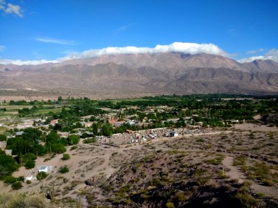 Uquía visto desde el Mirador la Cruz
