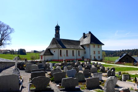 Unteribach (Schwarzwald) Kirche St Georg Ansicht 2