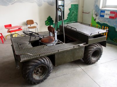 Unknown military vehicle in the Musée des Blindés, France, pic-2