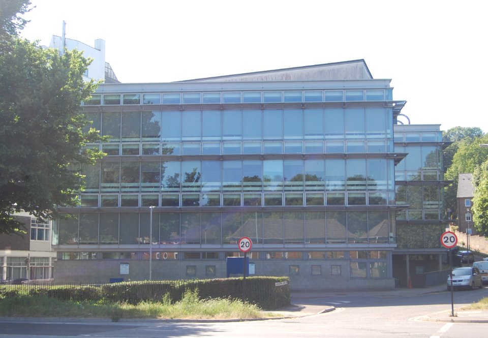 University of Brighton (Aldrich Building), Lewes Road-Queensdown School Road, Moulsecoomb (May 2020)