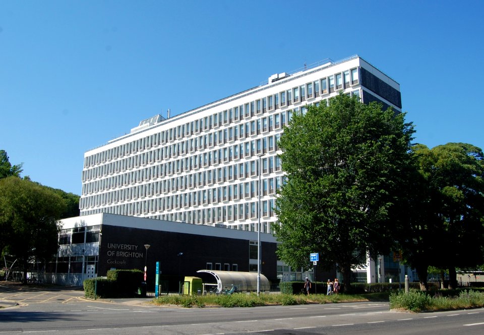 University of Brighton (Cockcroft Building), Lewes Road, Moulsecoomb (May 2020) (2)