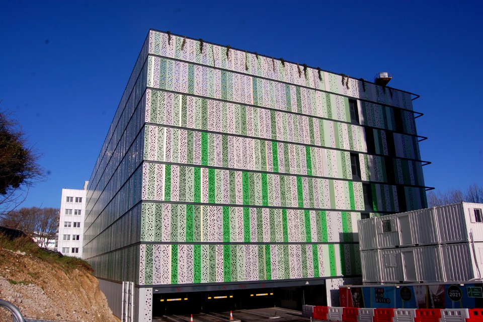 University of Brighton (New Multistorey Car Park), Lewes Road, Moulsecoomb (February 2020) (5)