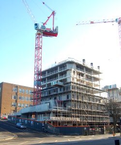 University of Brighton (Accommodation Building 1), Lewes Road, Moulsecoomb (February 2020) (2)