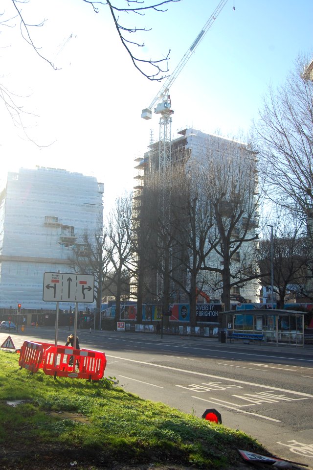 University of Brighton (New Academic Buildings), Lewes Road, Moulsecoomb (February 2020) (1)