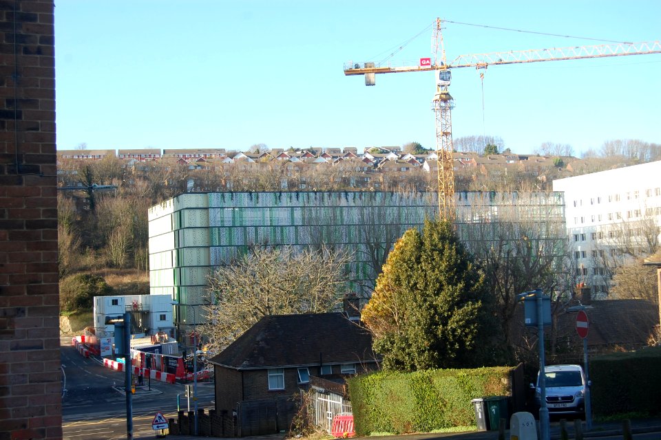 University of Brighton (New Multistorey Car Park), Lewes Road, Moulsecoomb (February 2020) (1)