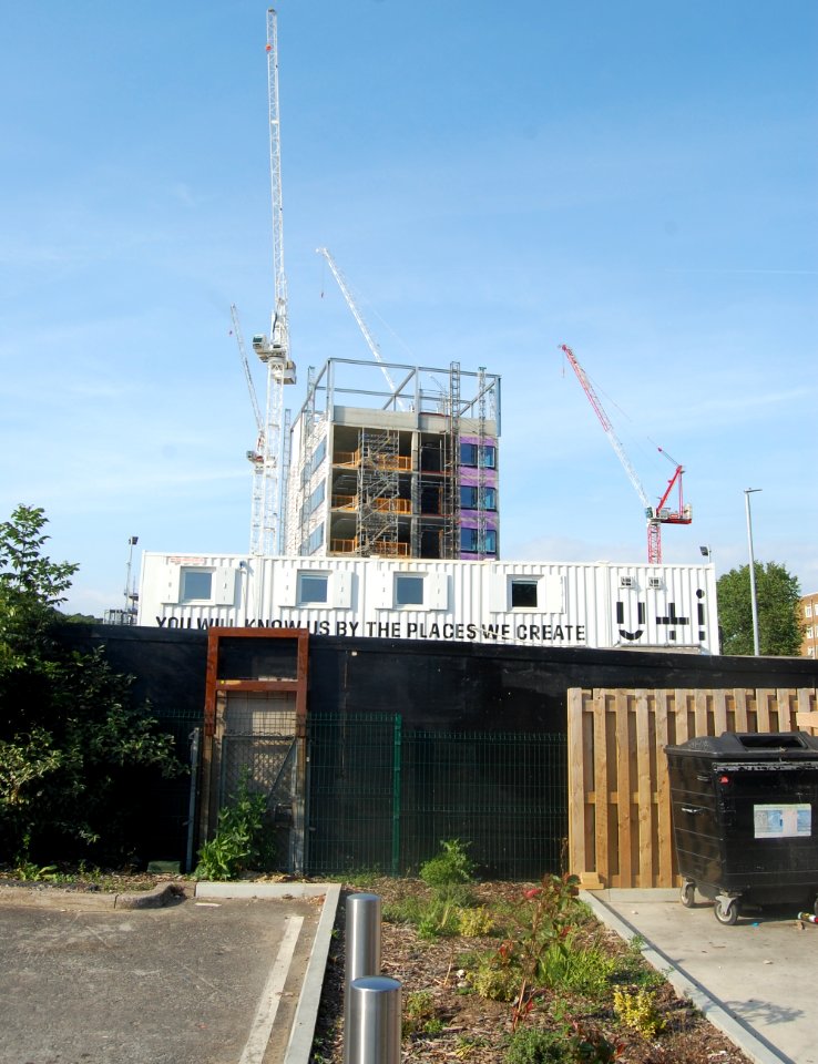 University of Brighton (New Academic Buildings), Lewes Road, Moulsecoomb (July 2019)