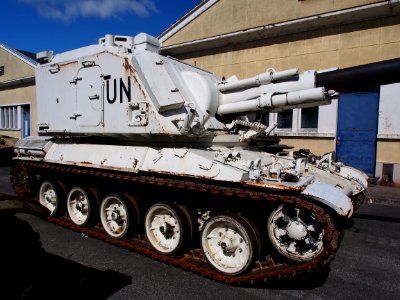 United Nations GTC 155mm AUF1, AMX 30 AuF1, Musée des Blindés, France, pic-2