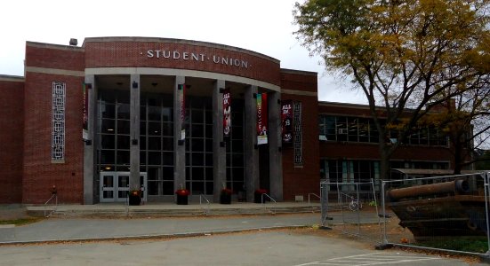 University of Massachusetts at Amherst student union building