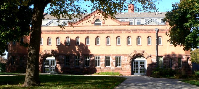 University of South Dakota Belbas Center from S 1
