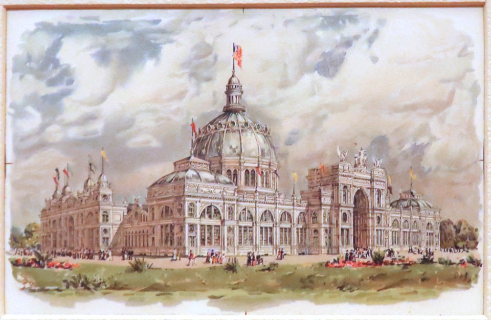 United States Government Building by Childe Hassam, World's Columbian Exposition Art Portfolio
