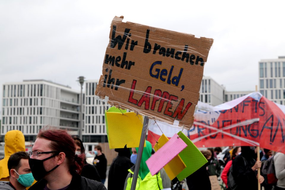 University student demonstration Berlin 2020-06-20 25