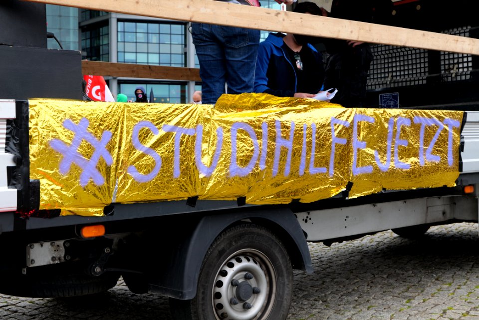 University student demonstration Berlin 2020-06-20 16
