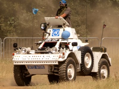 United Nations Daimler Ferret, registration GFO 247 pic01