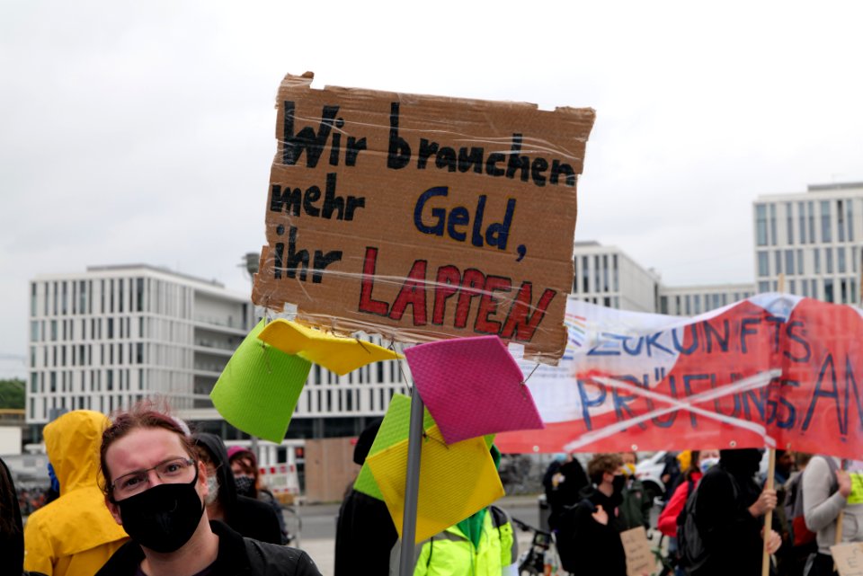 University student demonstration Berlin 2020-06-20 24
