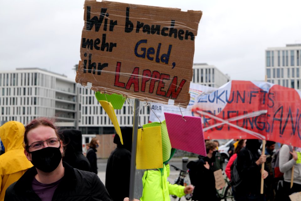University student demonstration Berlin 2020-06-20 23